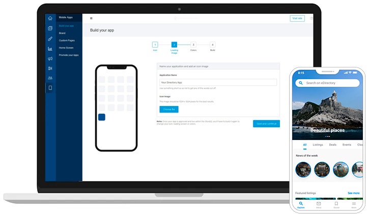 eDirectory Mobile Application Builder