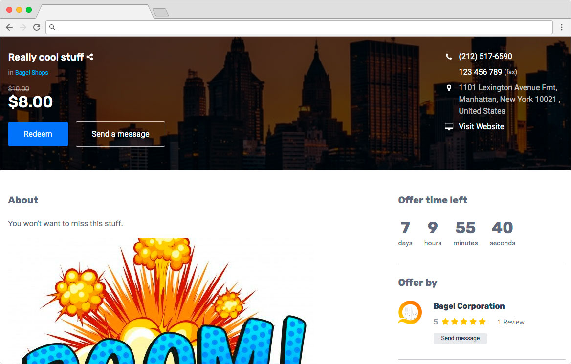 eDirectory - Deals Module