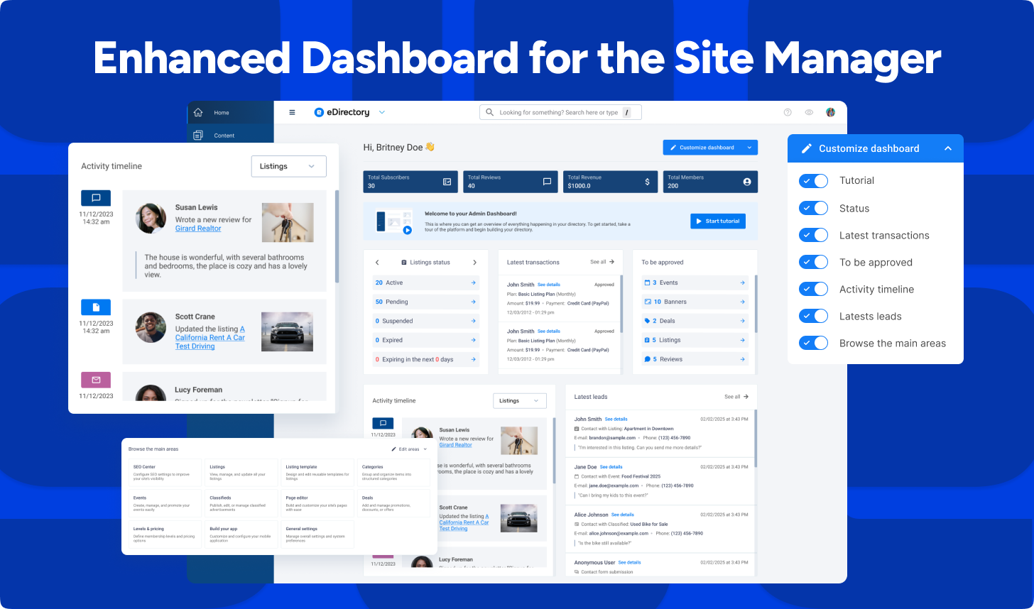 eDirectory Site Manager
