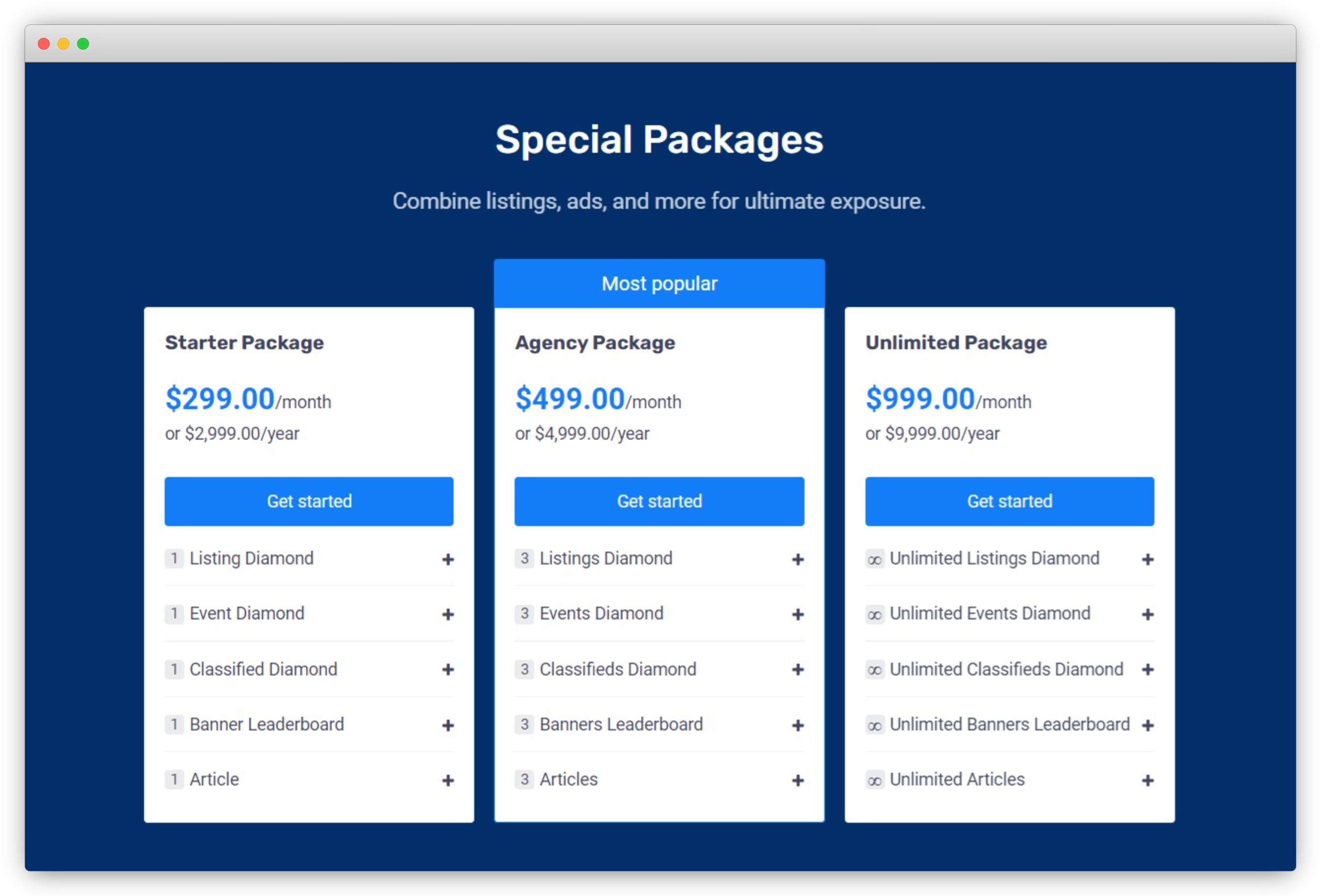 eDirectory Package Builder