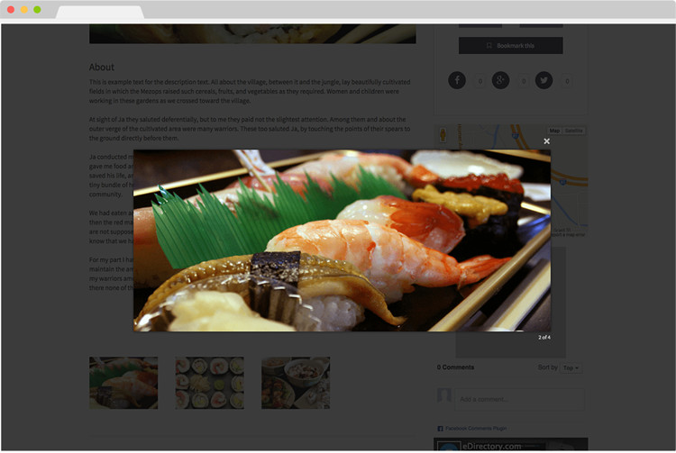 eDirectory Photo Galleries
