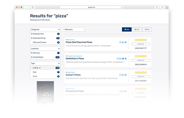 eDirectory Search