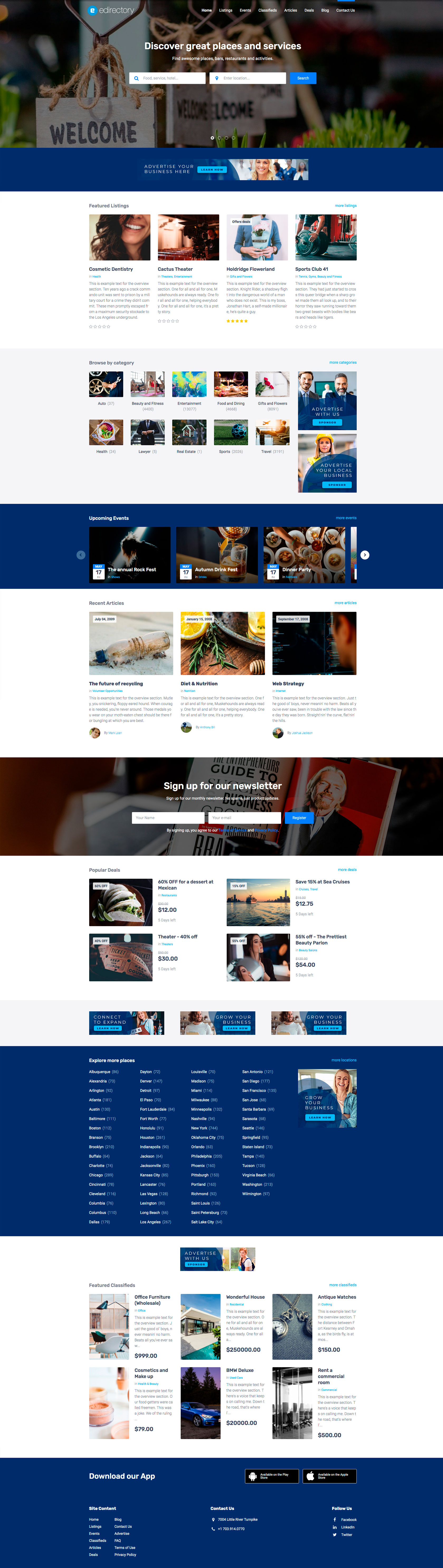 eDirectory Themes Options